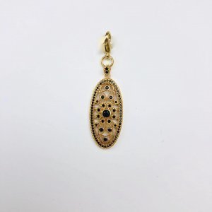 Gold Ornate Medallion - Small Neckline